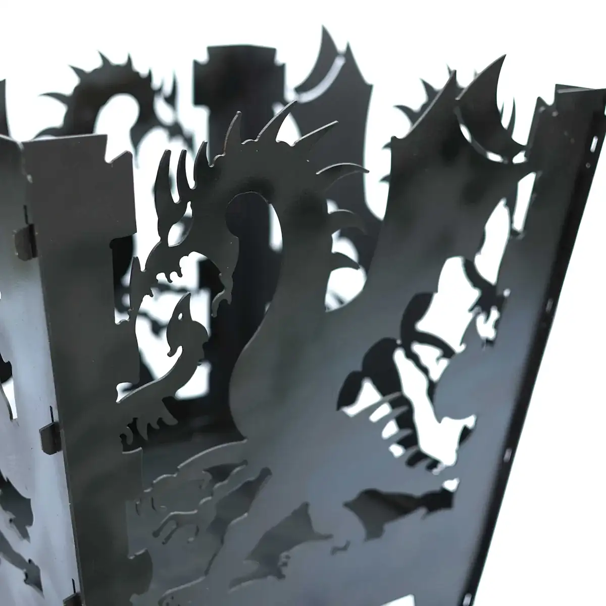 Dragon Açık Hava Bahçe Şöminesi Siyah