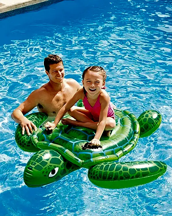 Intex Yeşil Şişme Kaplumbağa Deniz Yatağı