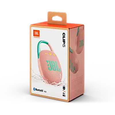 JBL Clip 5 Taşınabilir Bluetooth Hoparlör Pembe
