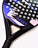 Karbon Fiber Padel Raketi – Mavi-Pembe
