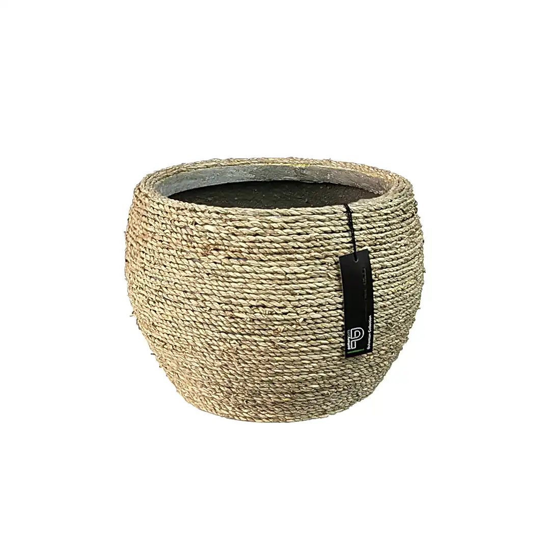 Abby S, Hasır Kaplama Saksı