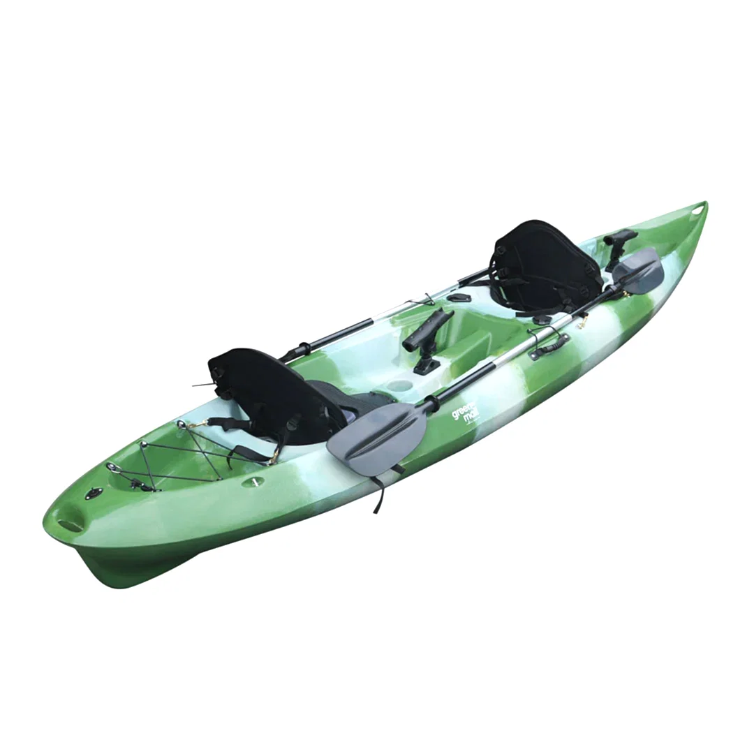 Baikal Çift Kişilik Kano (Gri, Koyu Yeşil)