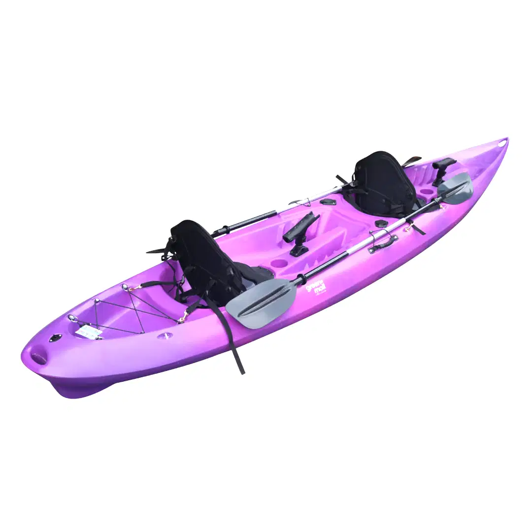 Baikal Çift Kişilik Kano (Mor, Kırmızı)