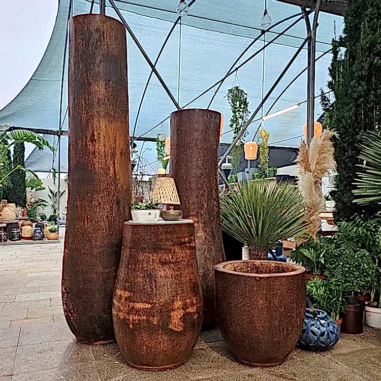 Bali Palmiye Saksısı XXL - Büyük Saksı