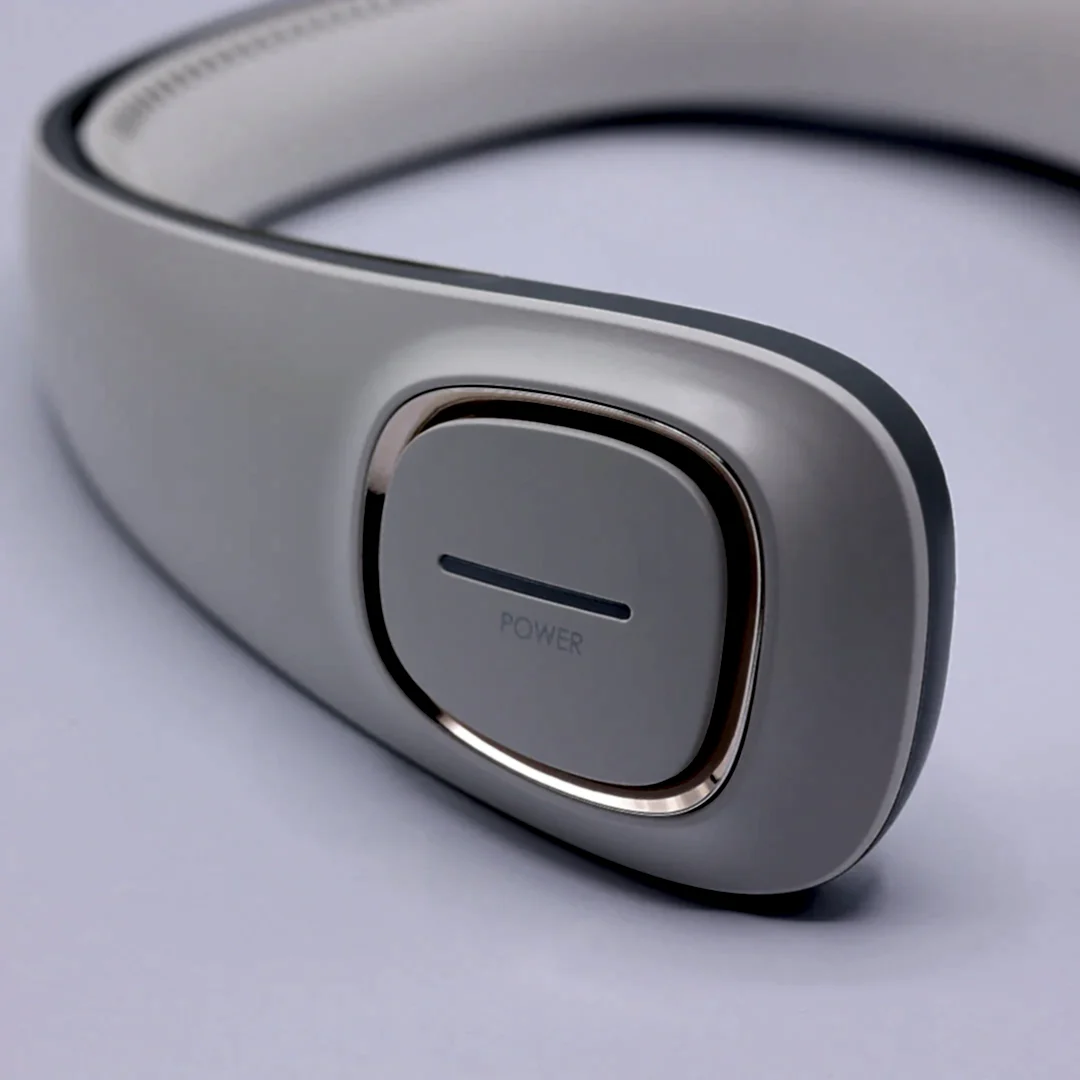 Beyaz Taşınabilir Ve Şarjlı Boyun Fanı- Built-in 2000mah Neck Fan White