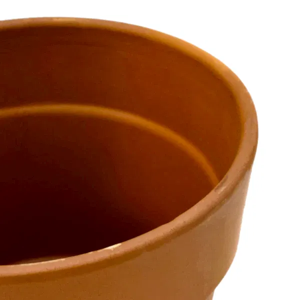 Cachepot Perfetto 15 cm Toprak Saksı Terracota