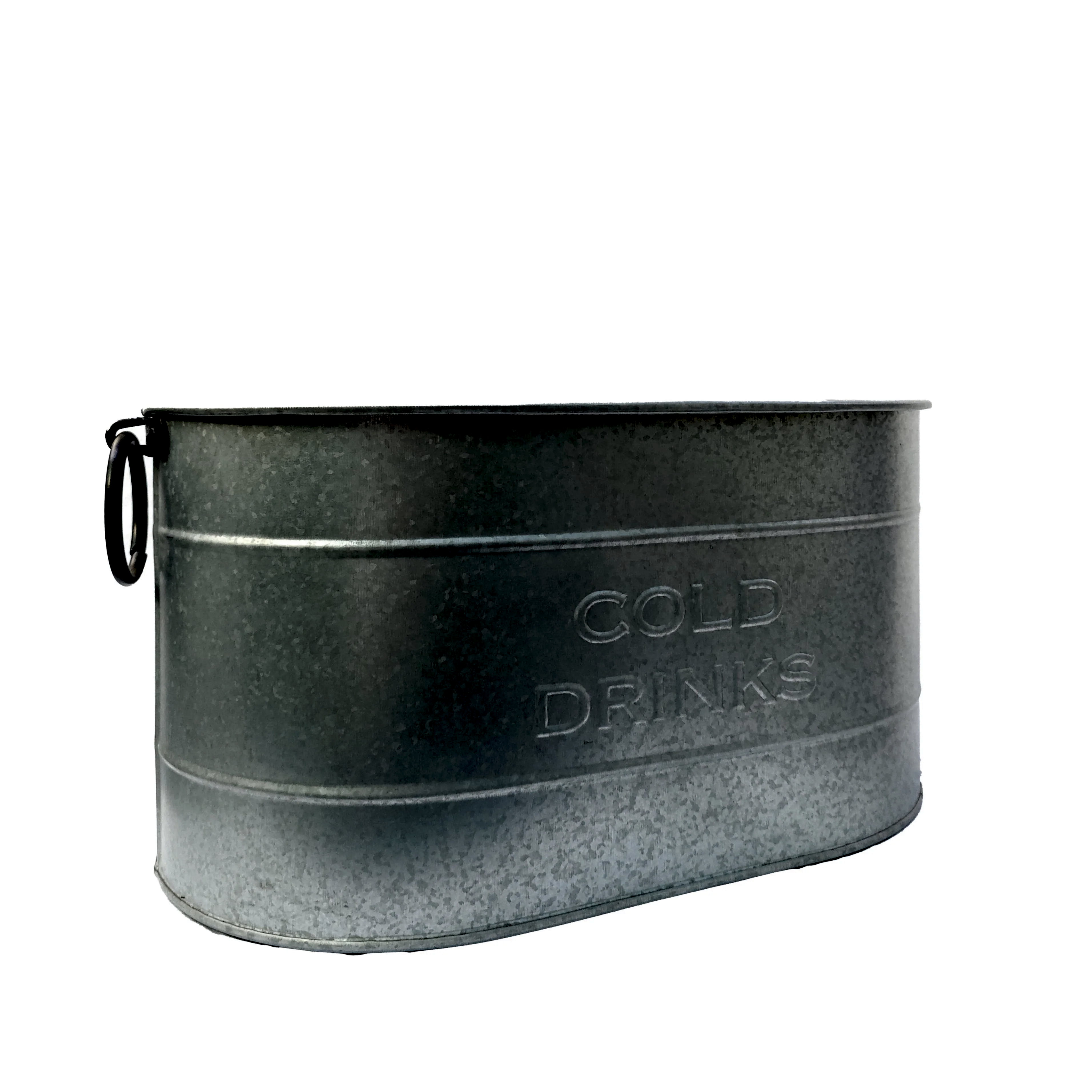 Cold Drink Oval İçecek Kovası Gri