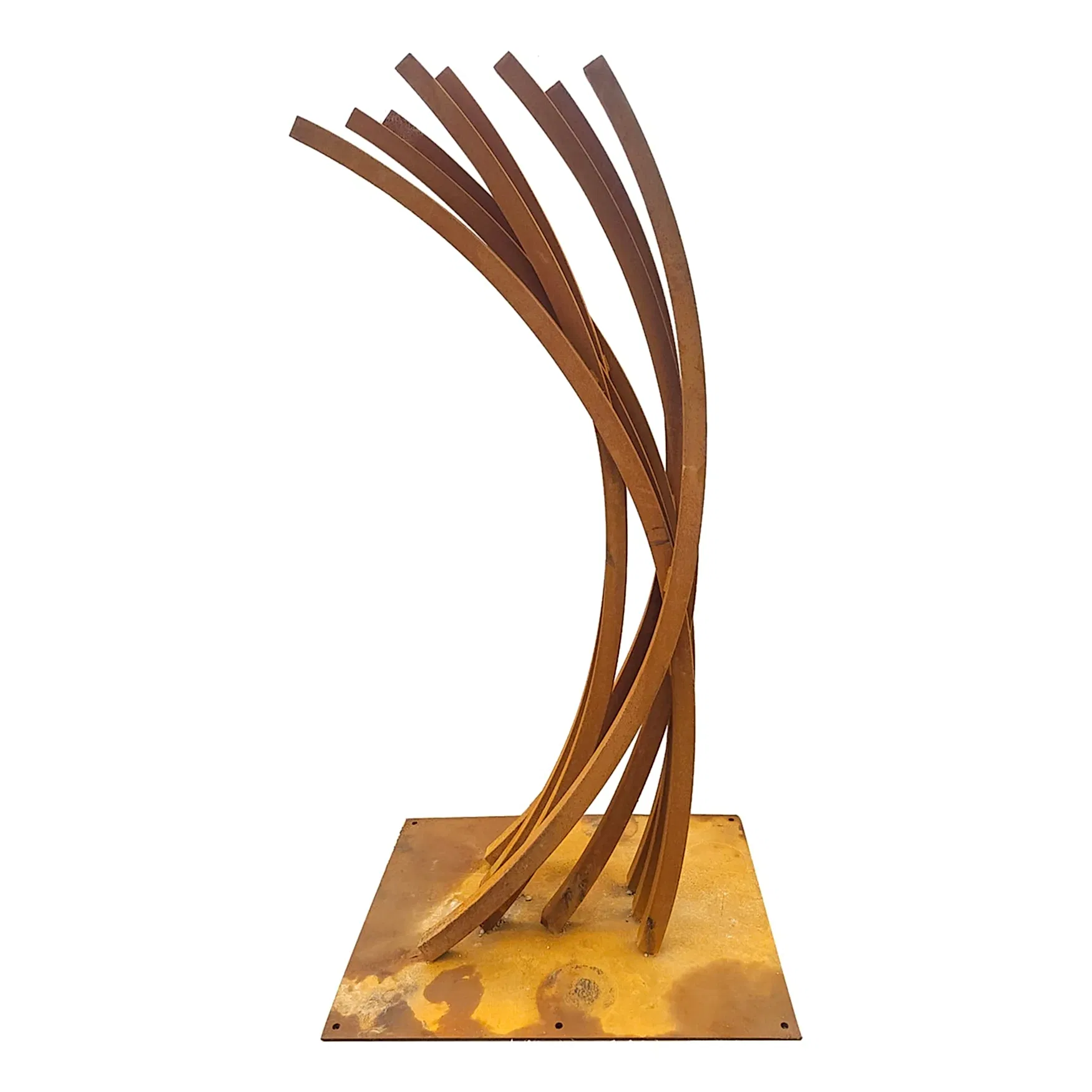 Corten Dekoratif Bahçe Heykeli