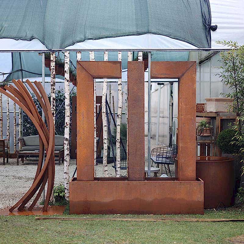 Corten İkili Su Perdesi