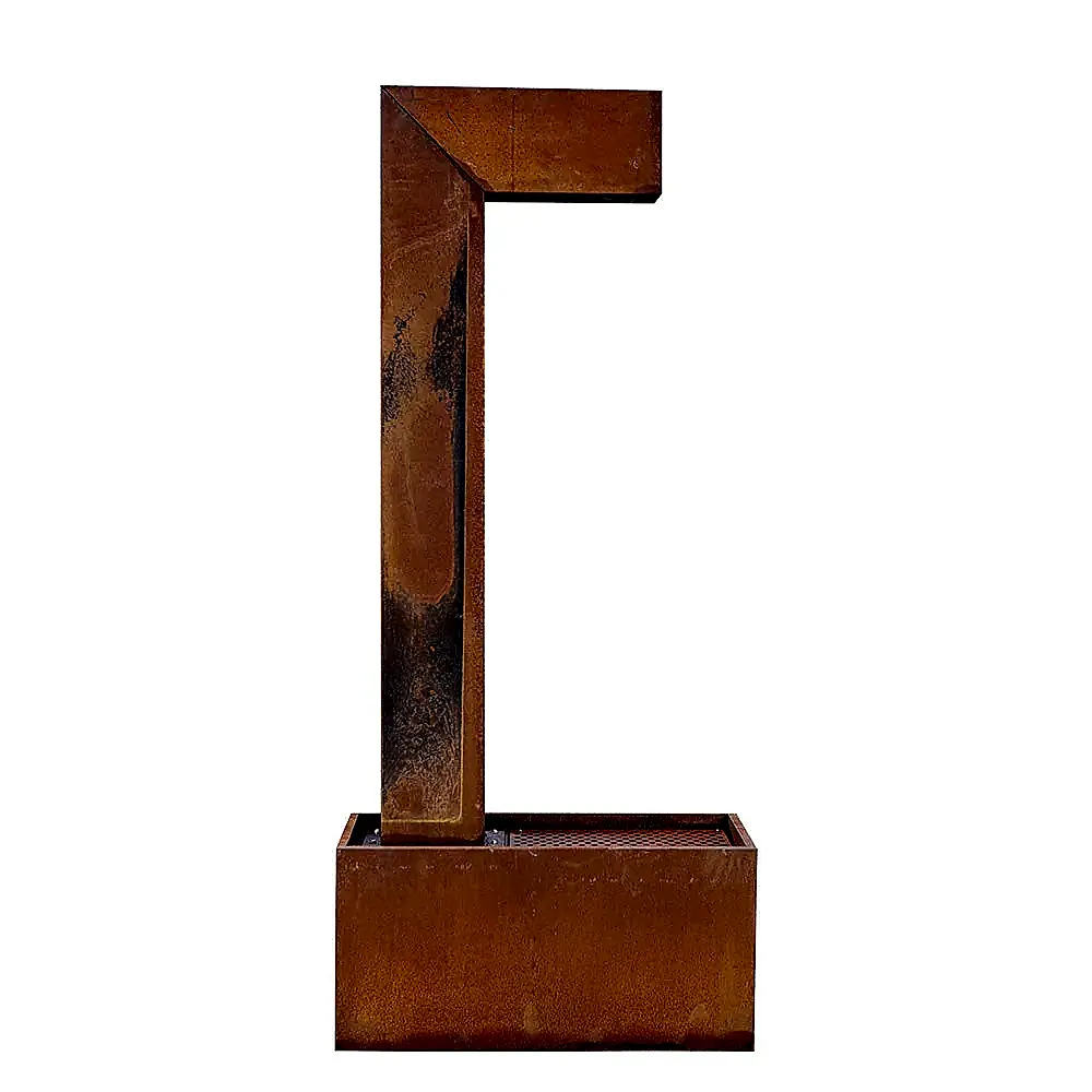 Corten Tekli Su Perdesi