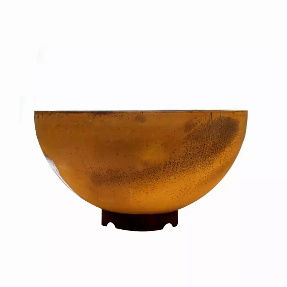 Corten Yuvarlak Saksı Küçük