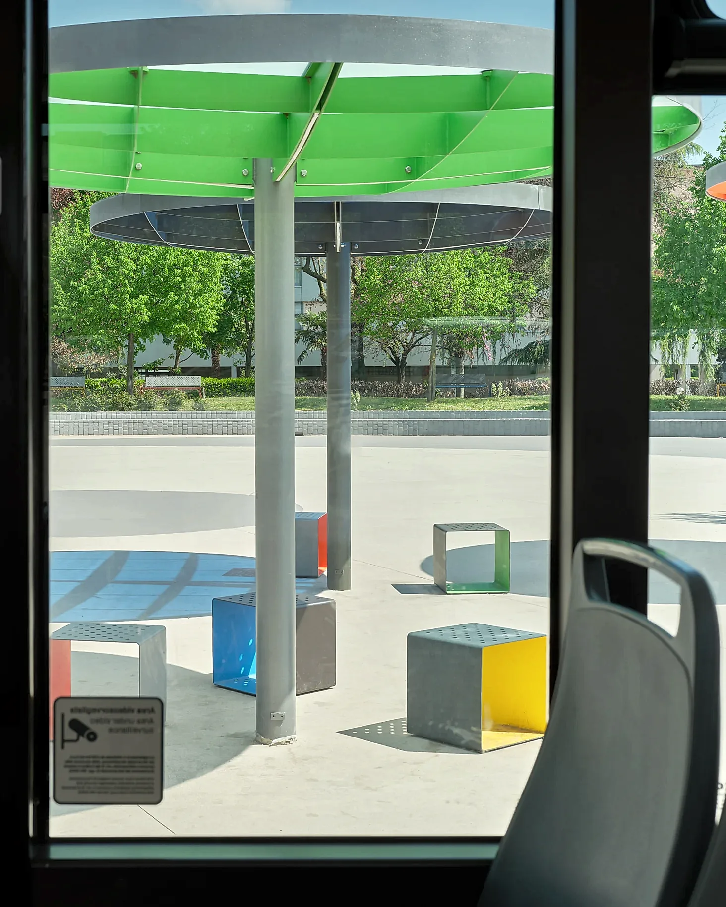 Cubix Metal Koltuk - Mavi