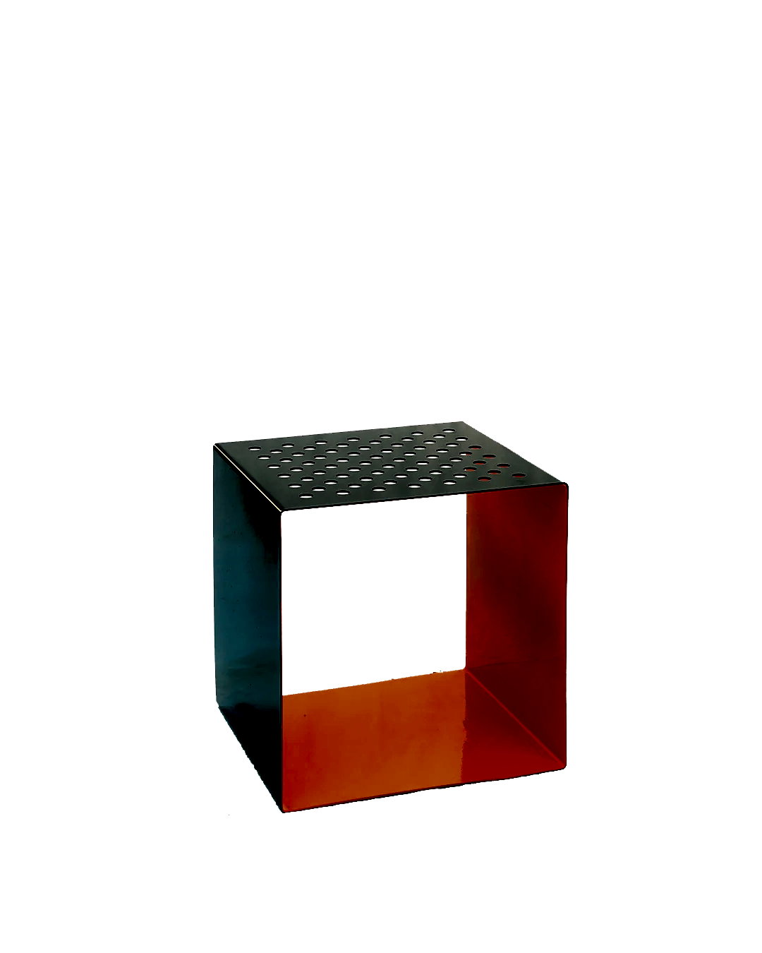 Cubix Metal Koltuk - Turuncu