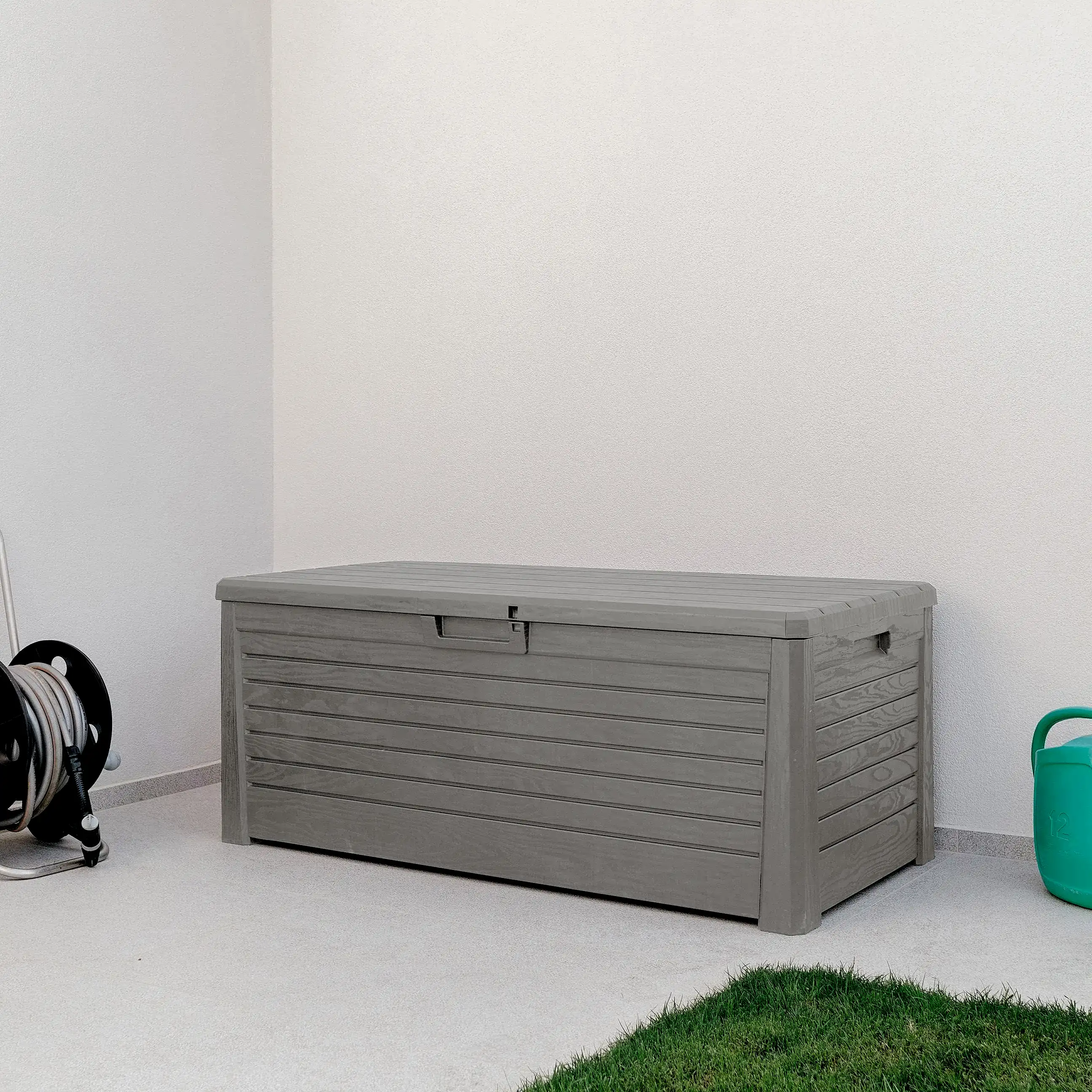 Cushion Box Florida Bahçe Dolabı Gri