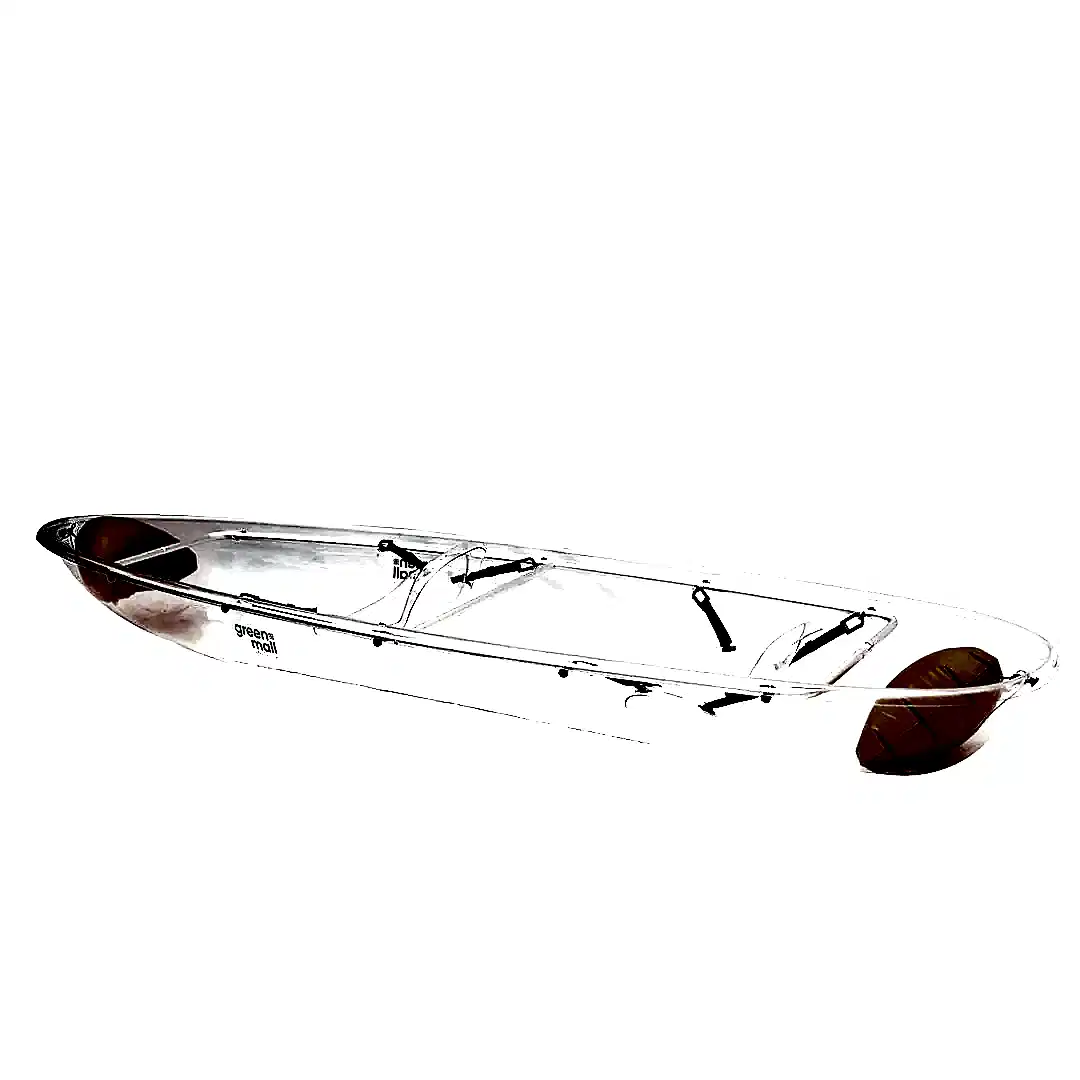 Delphın Çift Kişilik Şeffaf Kano