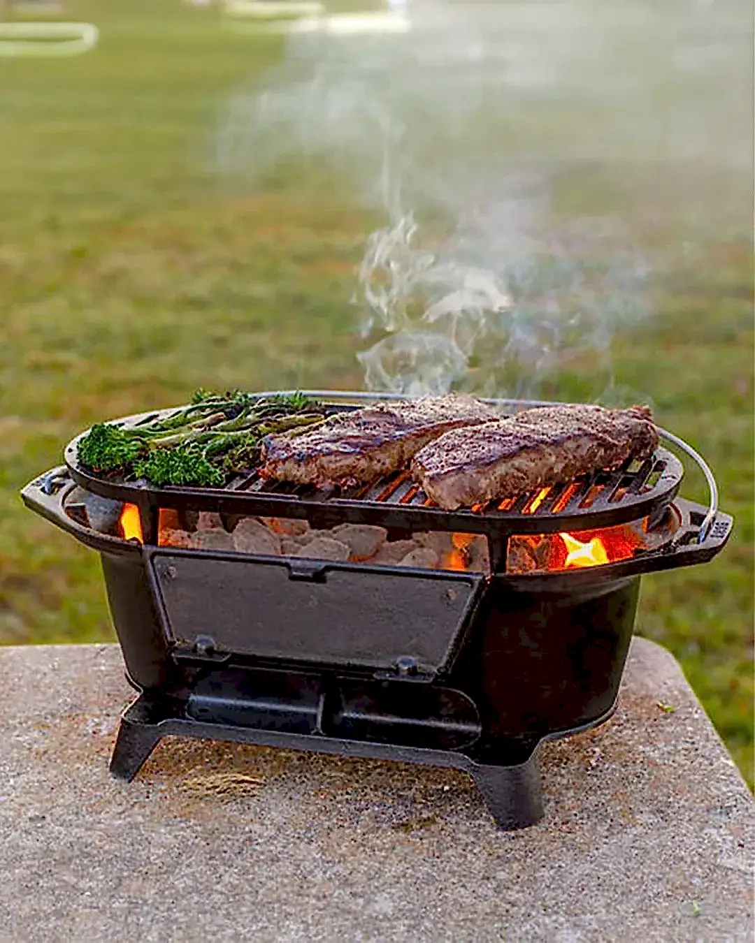 Döküm Kore Barbeküsü Siyah