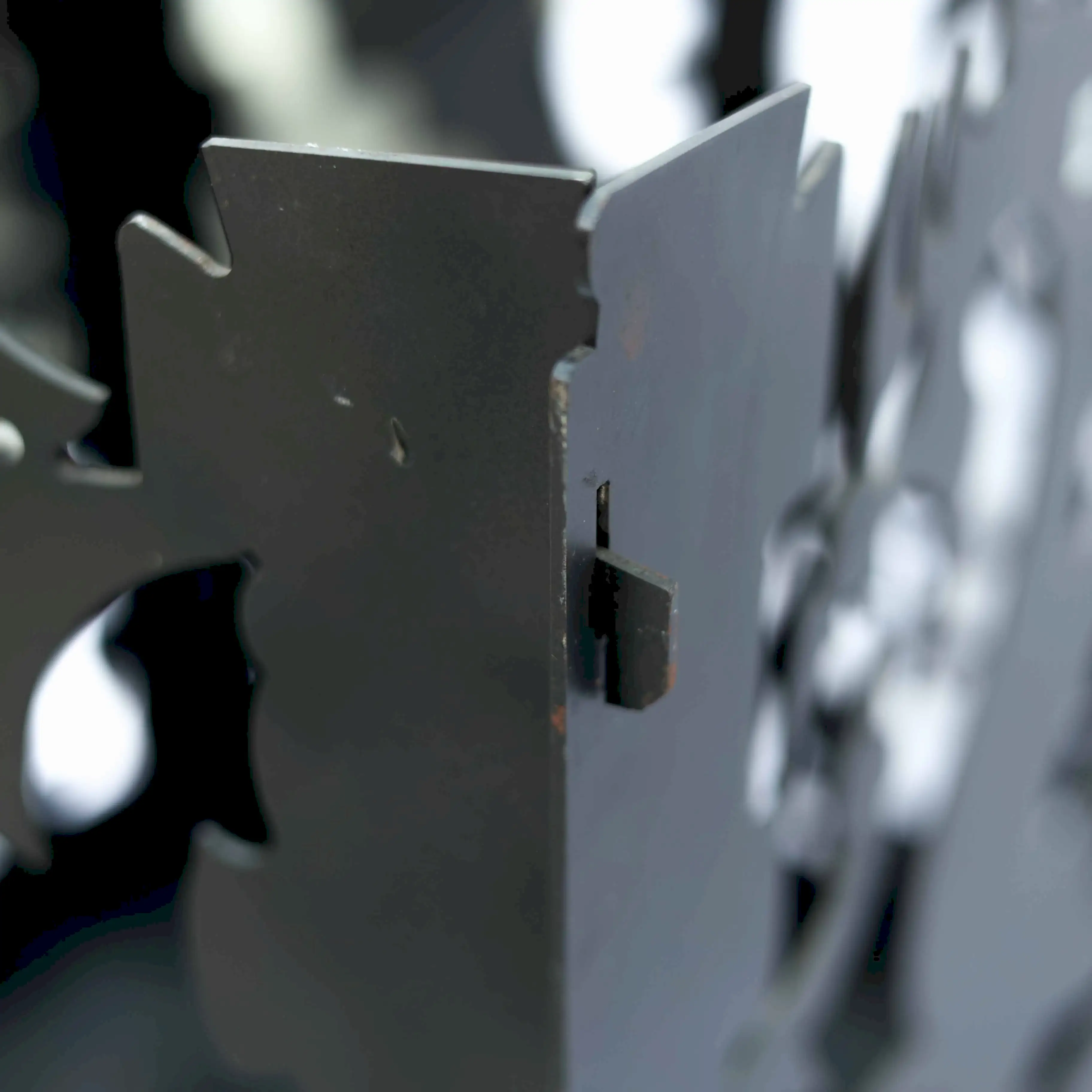 Dragon Açık Hava Bahçe Şöminesi Siyah