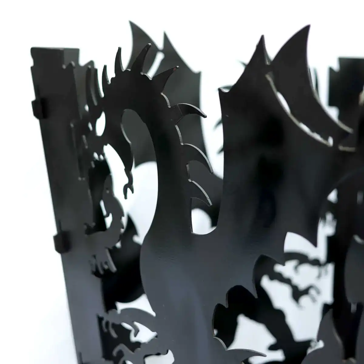 Dragon Açık Hava Bahçe Şöminesi Siyah