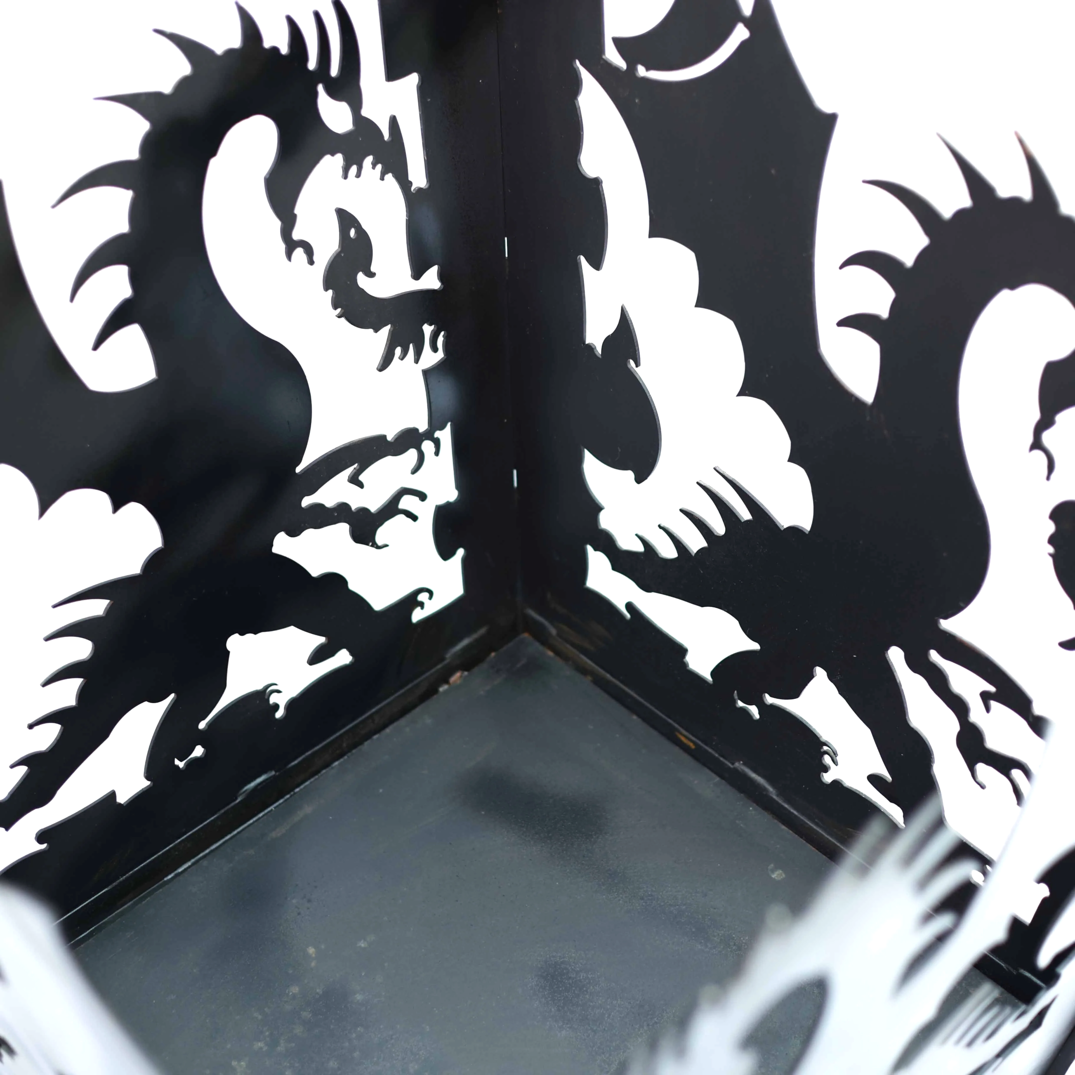 Dragon Açık Hava Bahçe Şöminesi Siyah