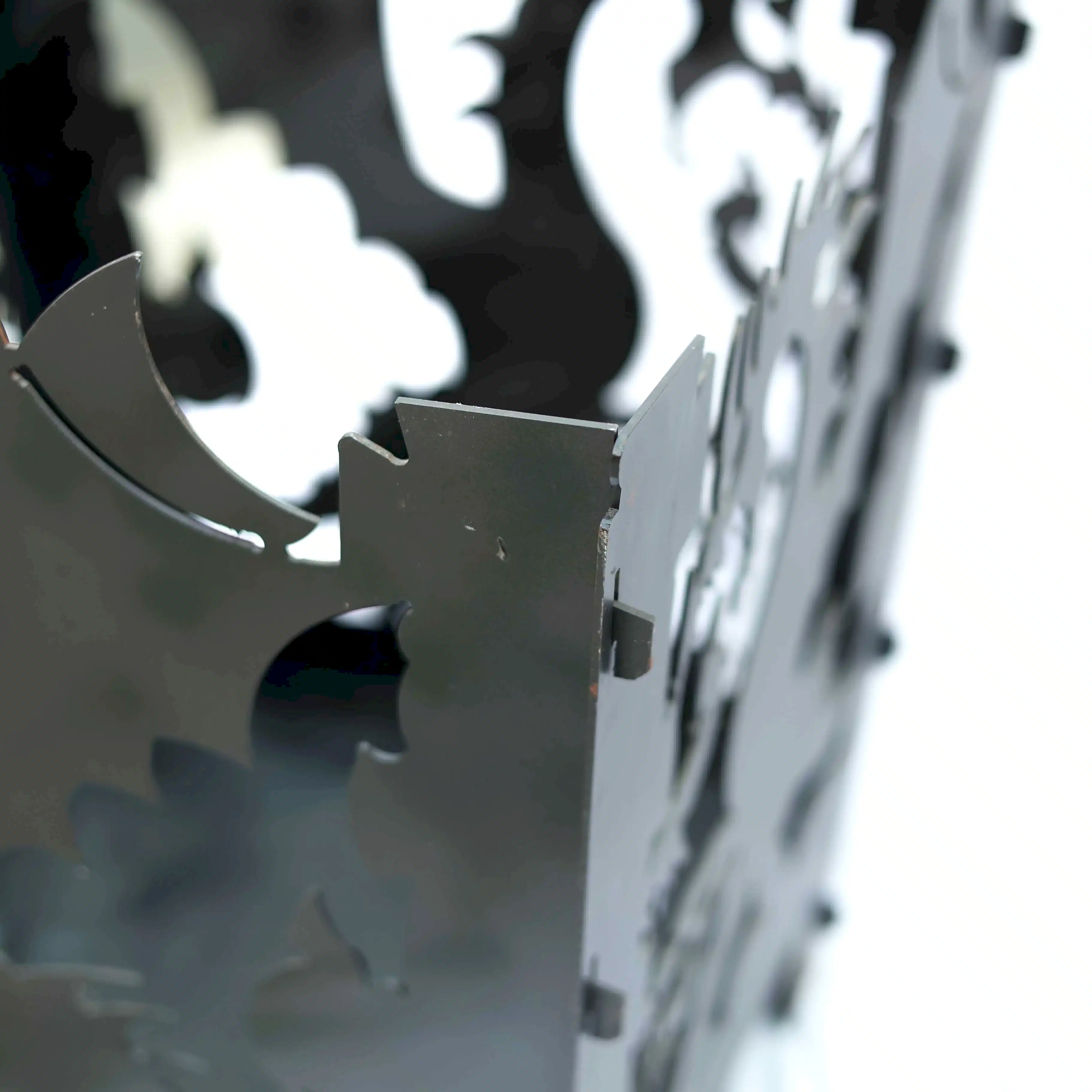 Dragon Açık Hava Bahçe Şöminesi Siyah