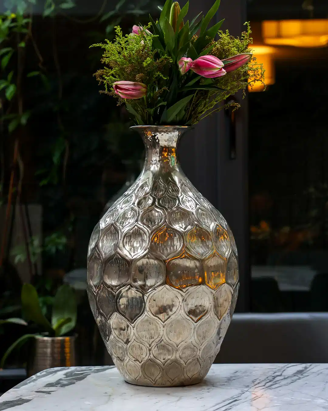 Elysium Vazo Gümüş