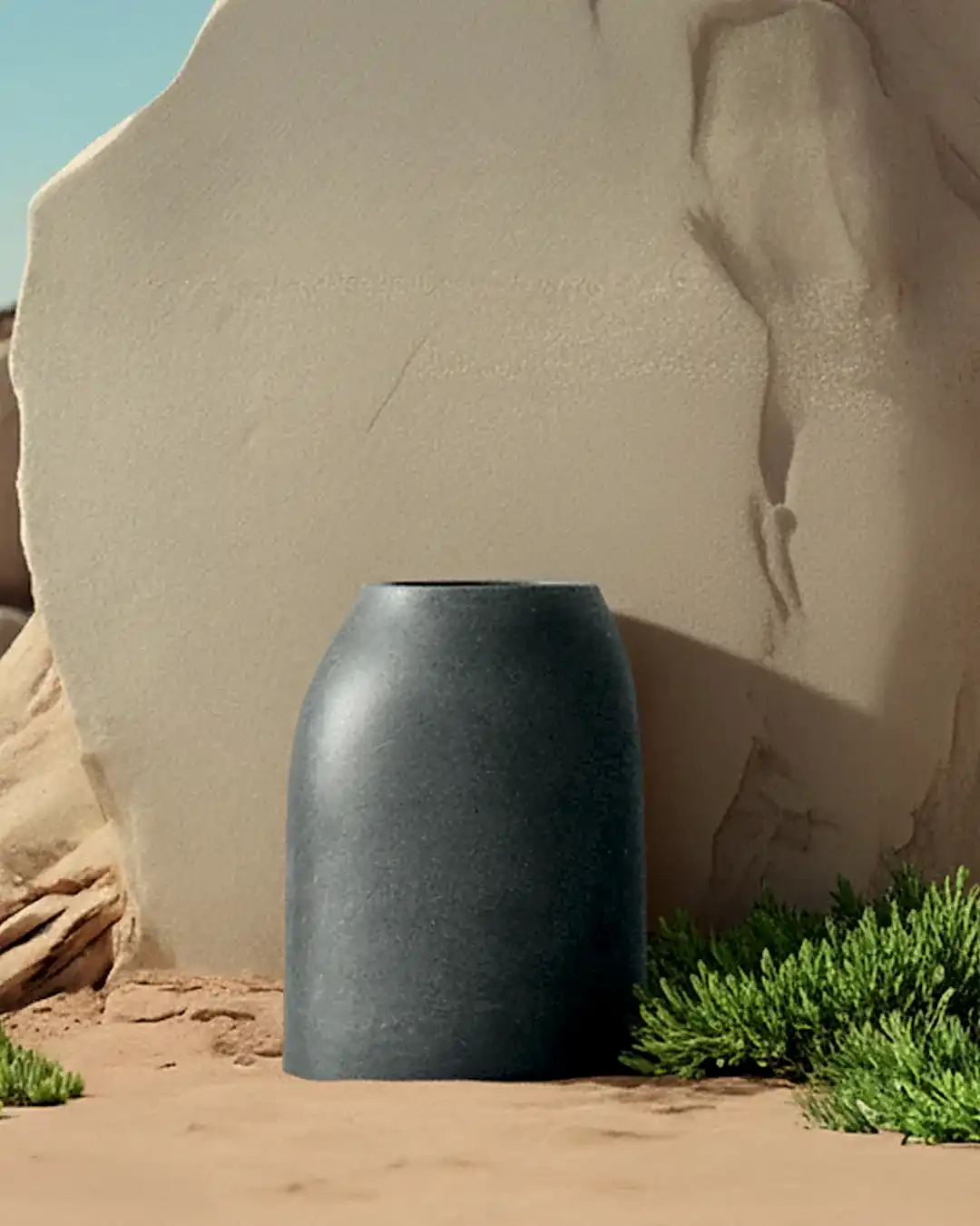 Epocco Bold Plastik Saksı Granit