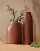 Epocco Tall Plastik Saksı Terracotta