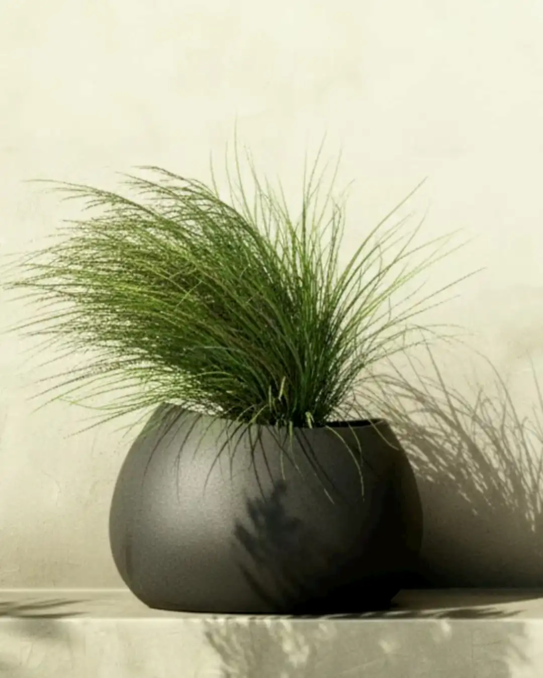 Evolia Plastik Saksı Granit