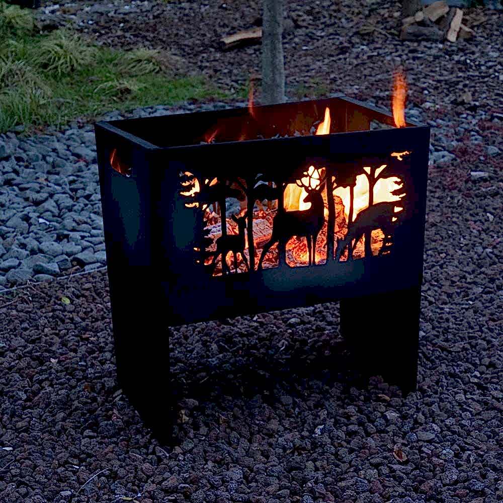 Geyik Desenli Şömine