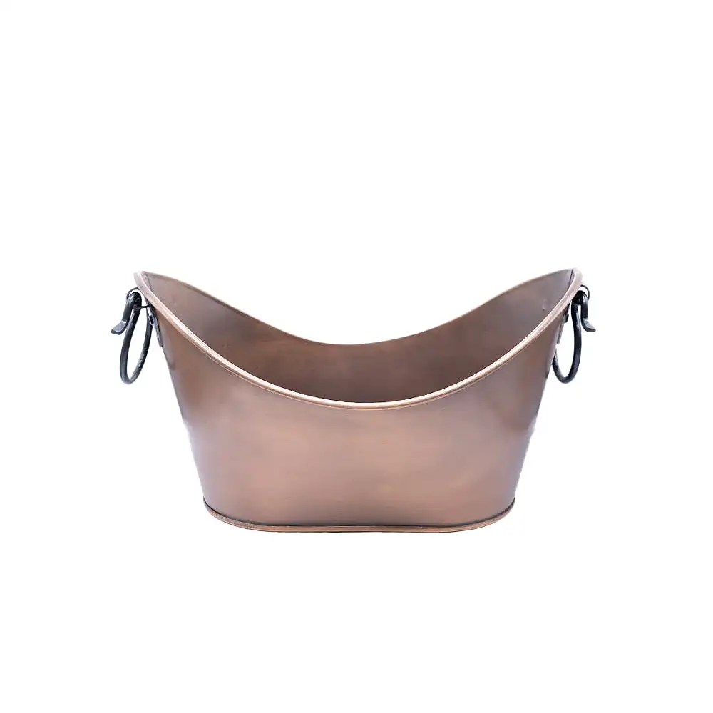 Gondol Bakır Kaplama Küçük Sepet