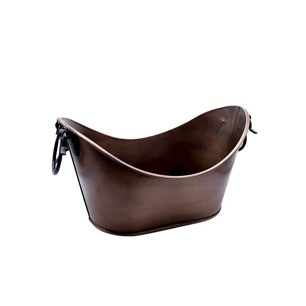 Gondol Bakır Kaplama Küçük Sepet