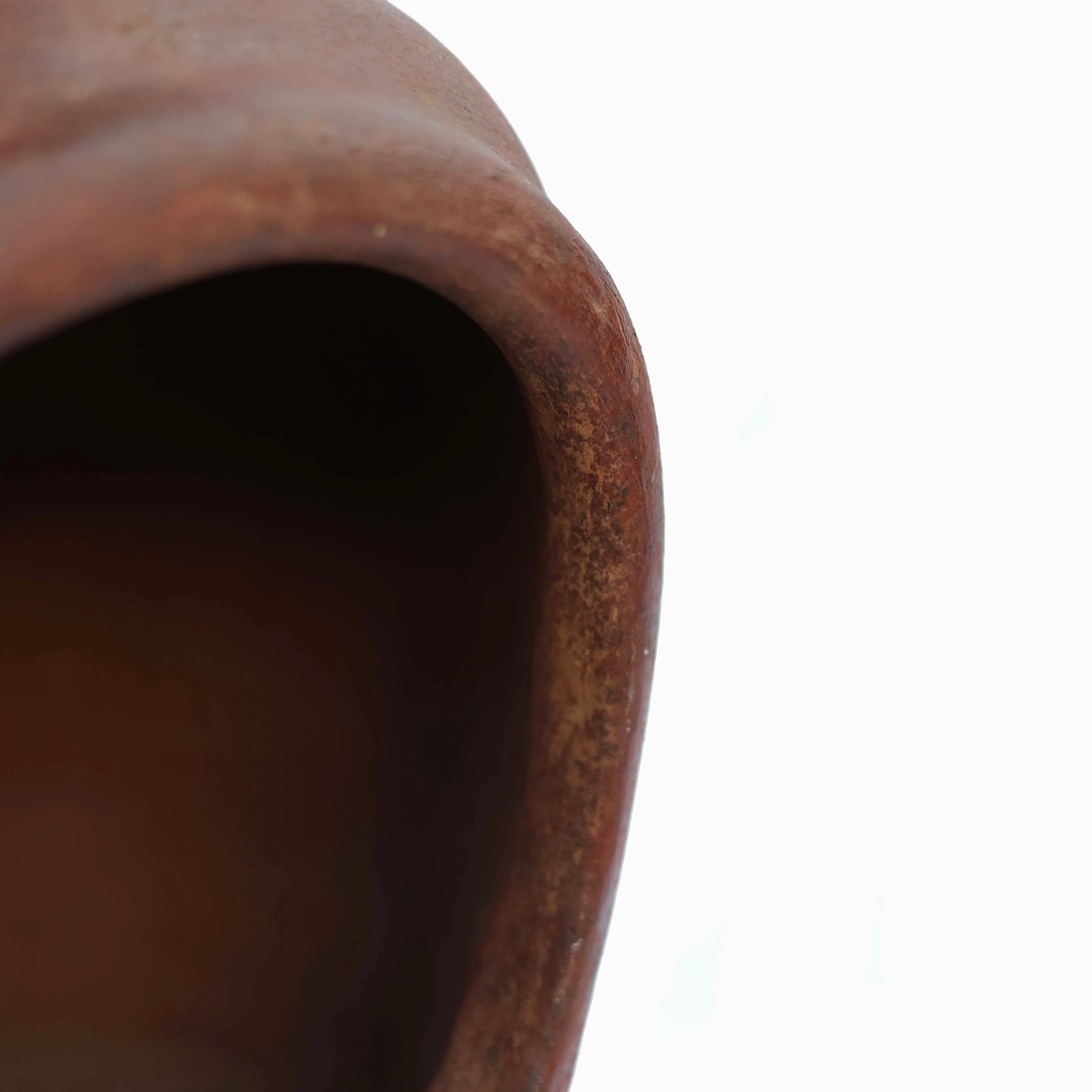 Güneş Motifli Küçük Chimenea Kırmızı