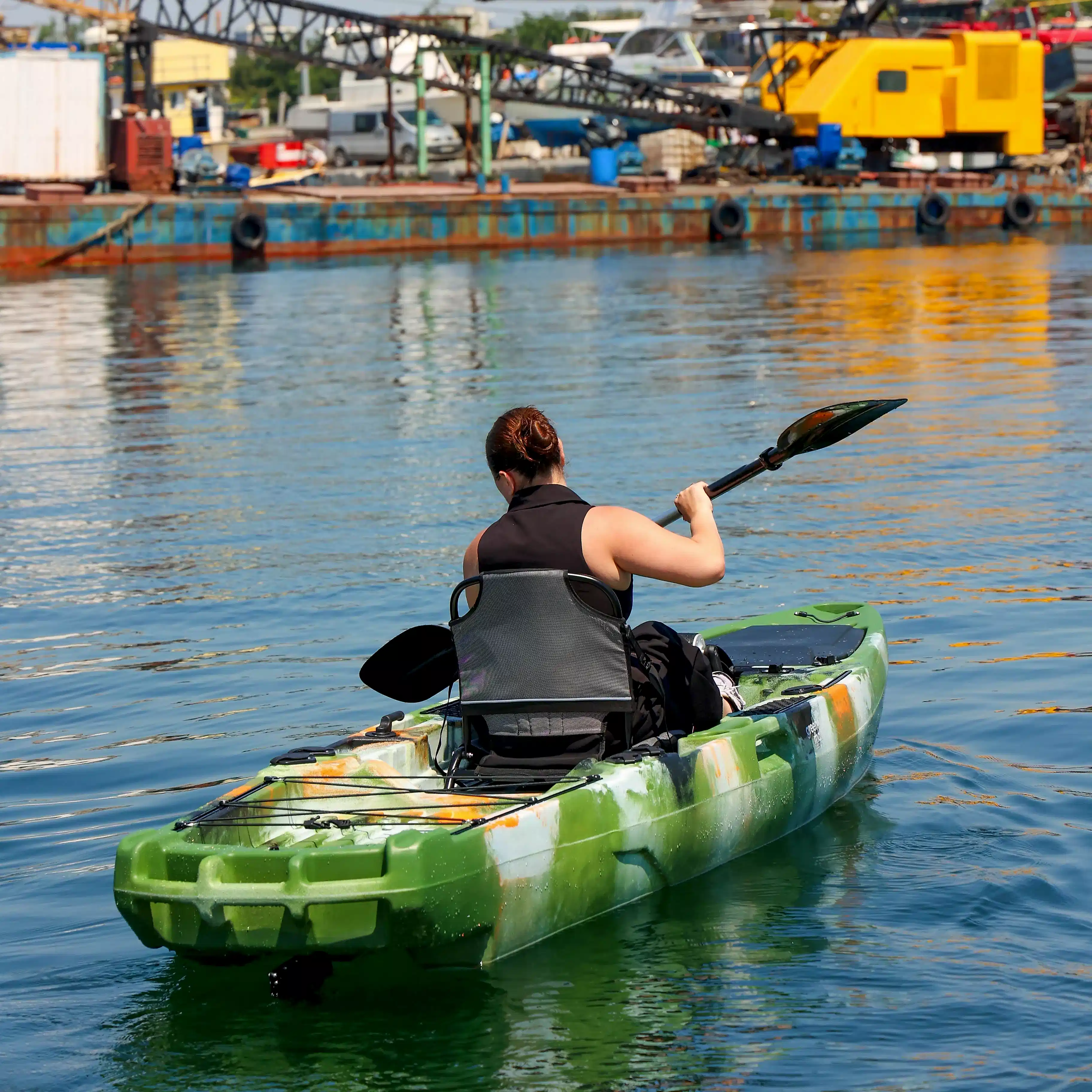 Harman Balıkçı Kanosu Kamuflaj