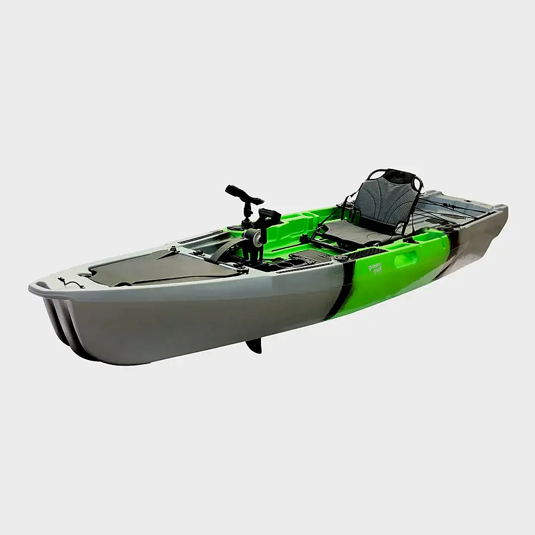 Harman Balıkçı Kanosu Yeşil Gri Siyah