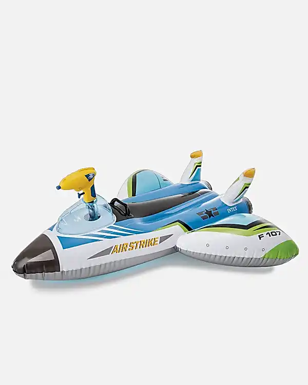 Intex Mavi Şişme Savaş Uçağı Deniz Oyuncağı