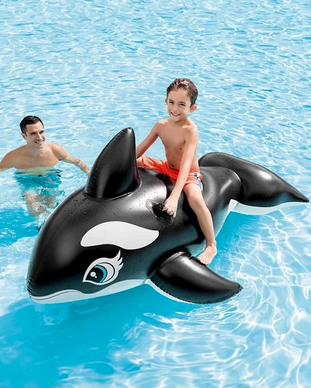 Intex Şişme Balina Siyah Beyaz Deniz Oyuncağı