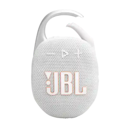 JBL Clip 5 Taşınabilir Bluetooth Hoparlör Beyaz
