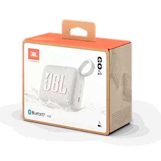 JBL Go 4 Taşınabilir Bluetooth Hoparlör Beyaz