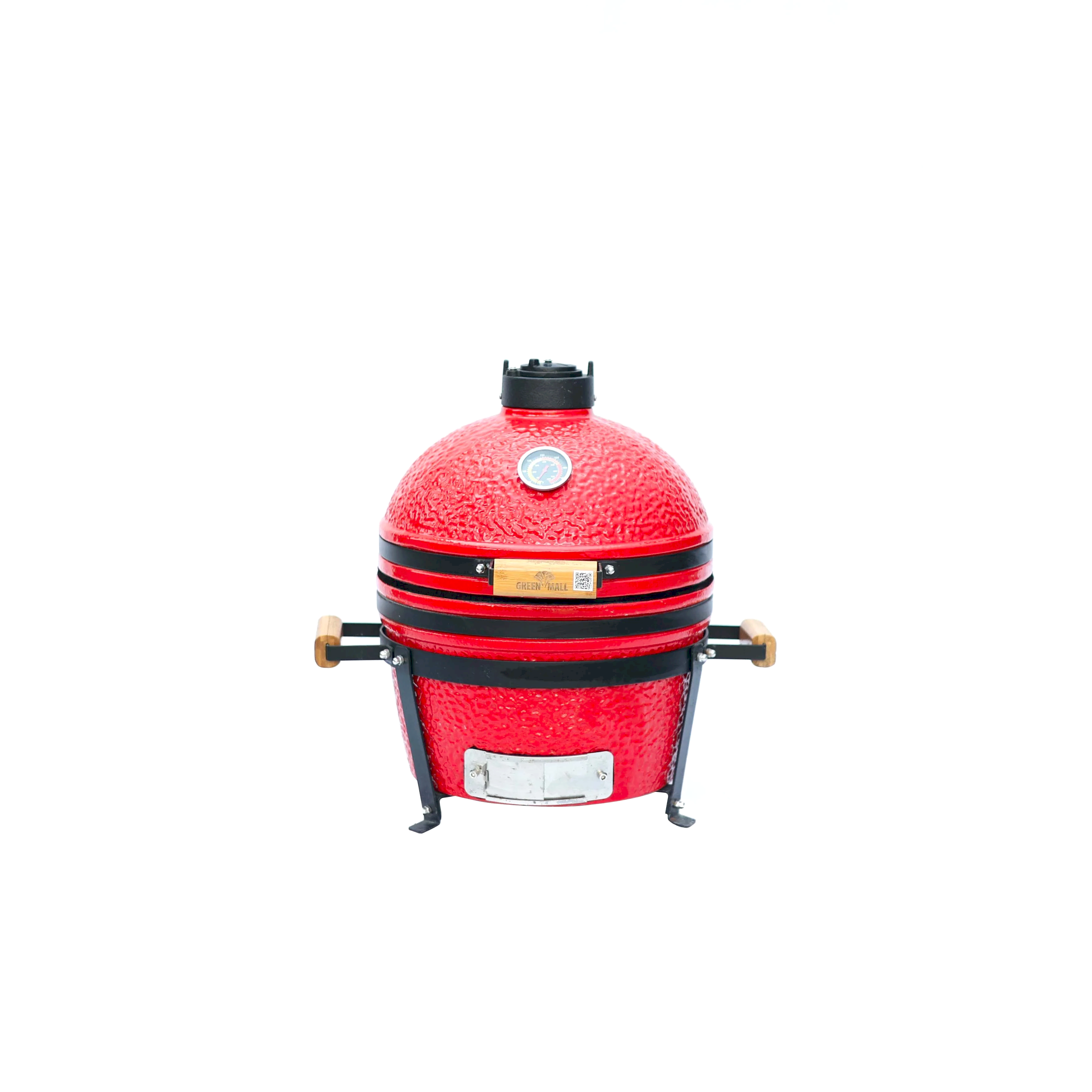Kamado Seramik Mangal 40 cm Kırmızı