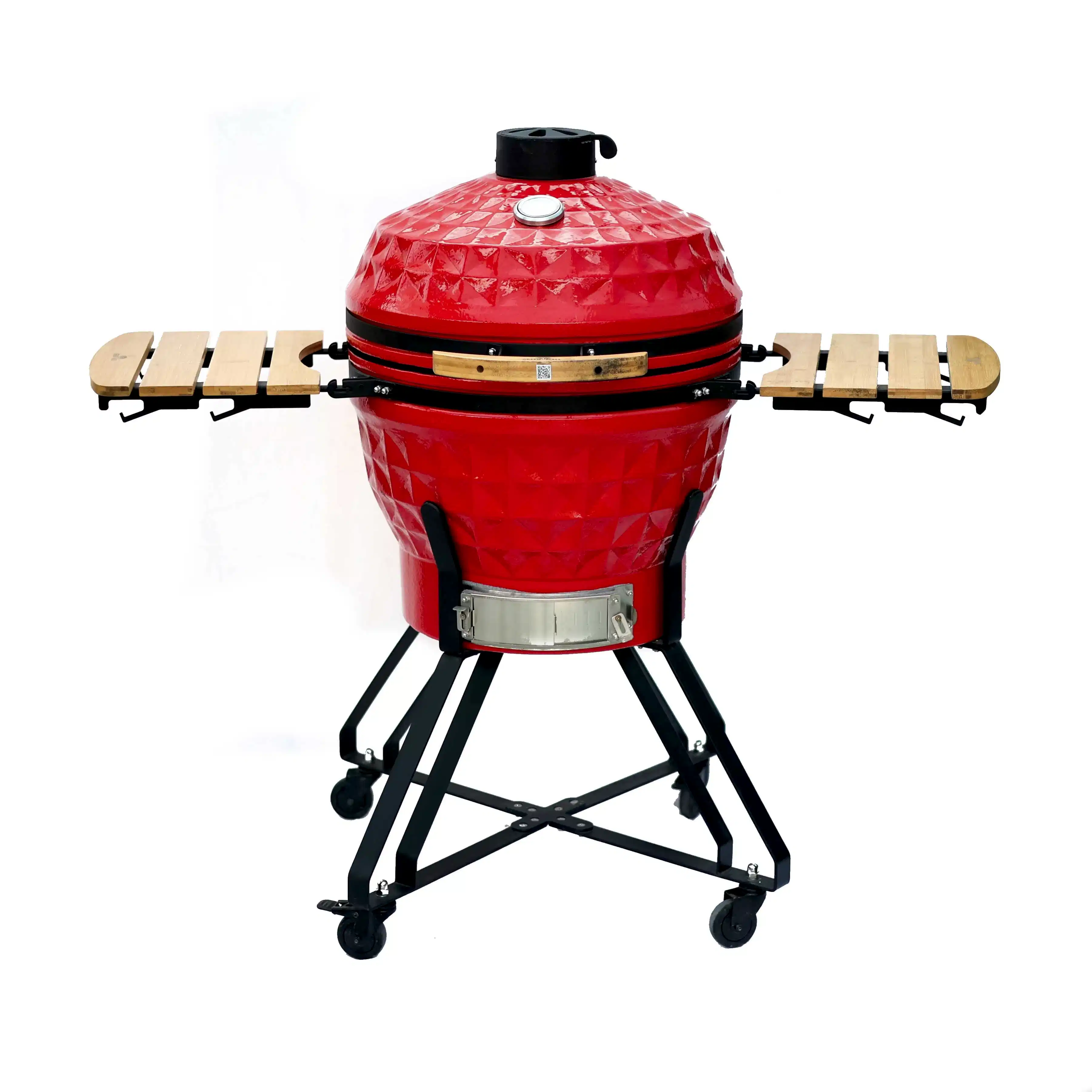 Kamado Seramik Mangal 61 cm Kırmızı