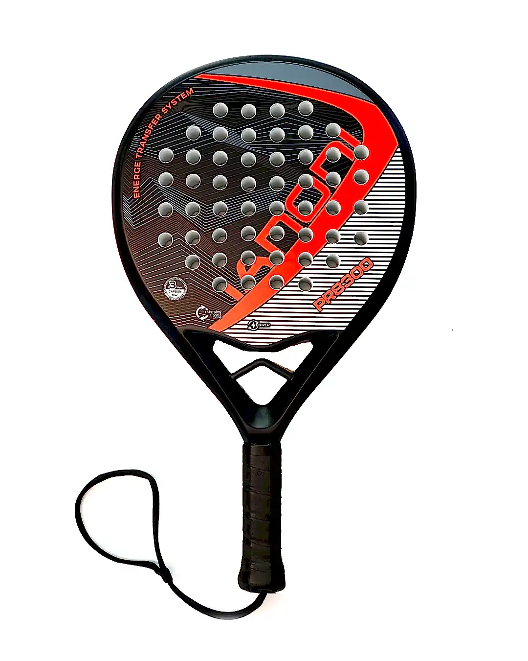 Karbon Fiber Padel Raketi – Kırmızı