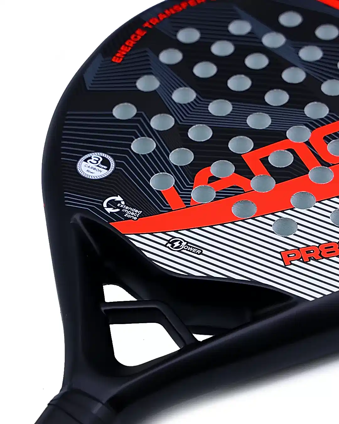 Karbon Fiber Padel Raketi – Kırmızı