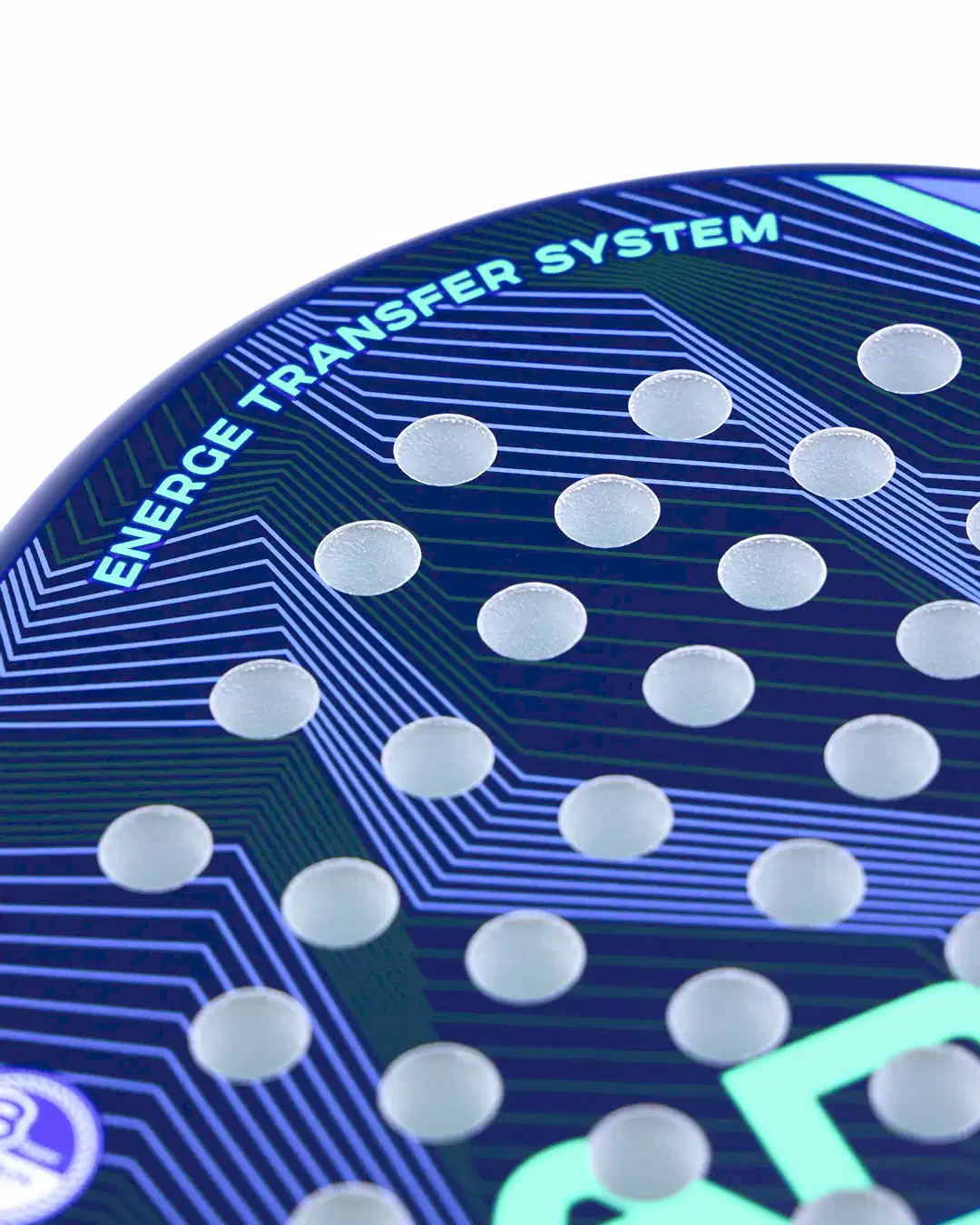 Karbon Fiber Padel Raketi – Mavi