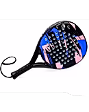 Karbon Fiber Padel Raketi – Mavi-Pembe