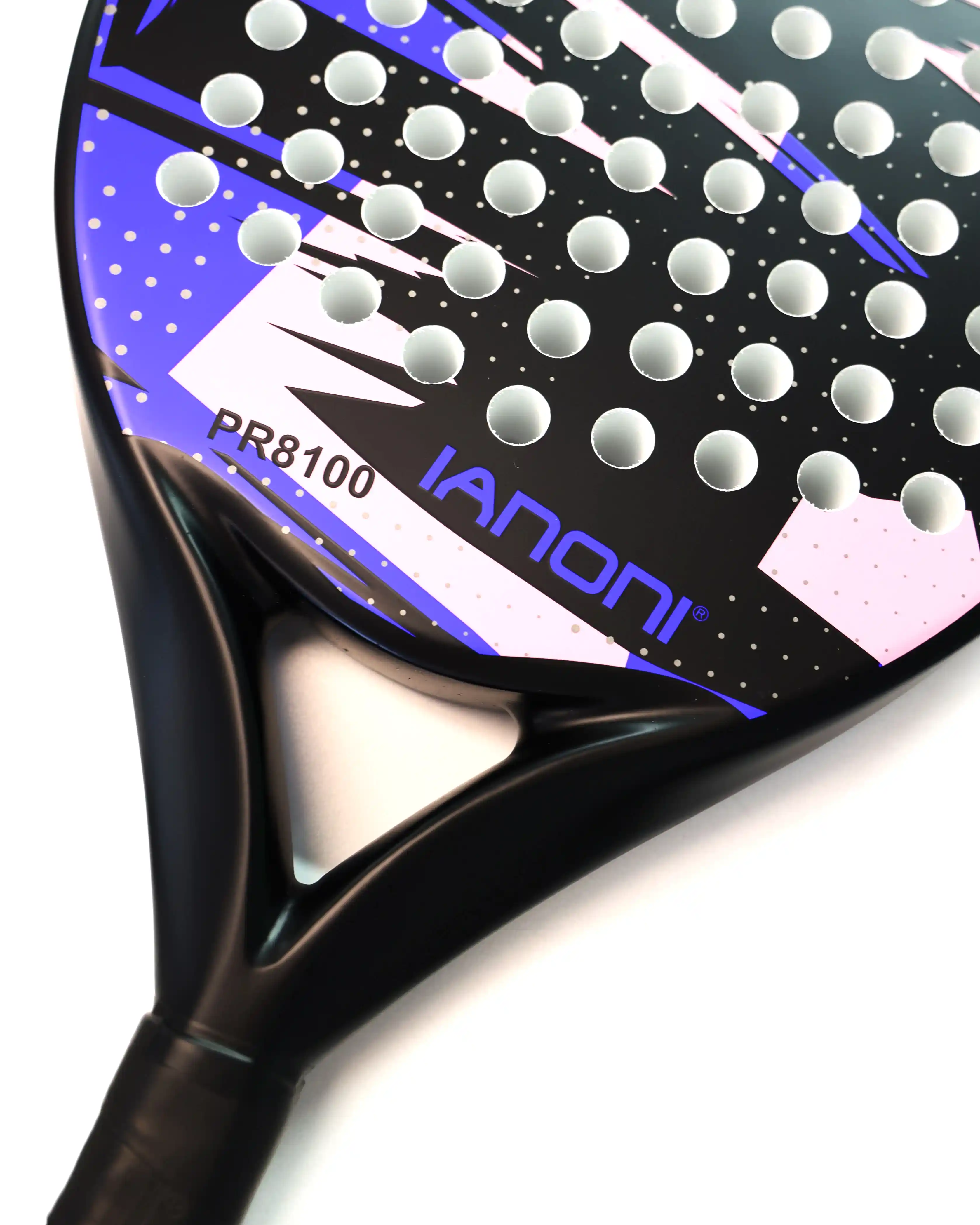 Karbon Fiber Padel Raketi – Mavi-Pembe