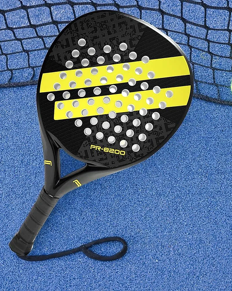 Karbon Fiber Padel Raketi – Sarı