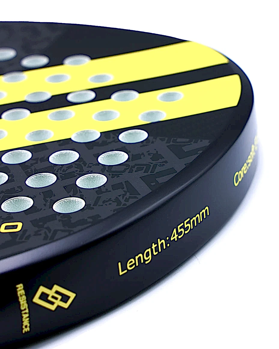 Karbon Fiber Padel Raketi – Sarı