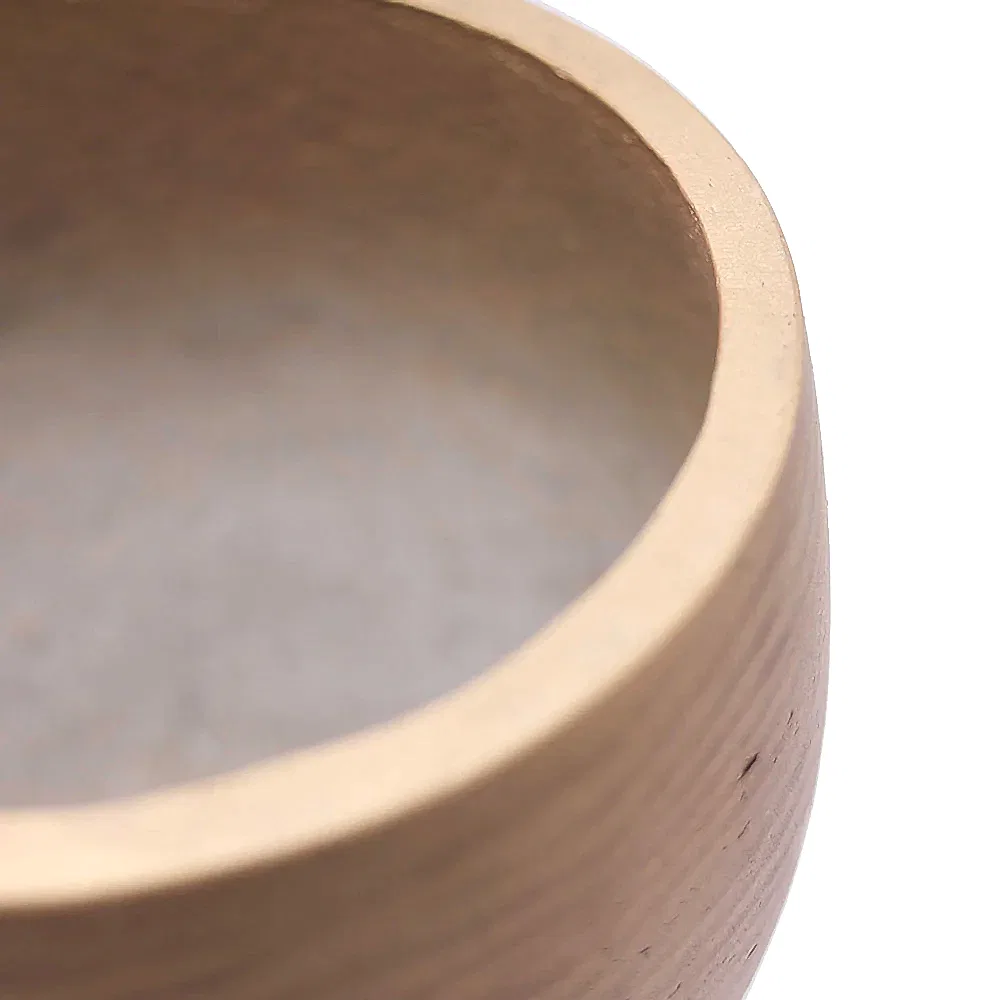 Mini Orb M Bakır Renk Fiberstone Saksı