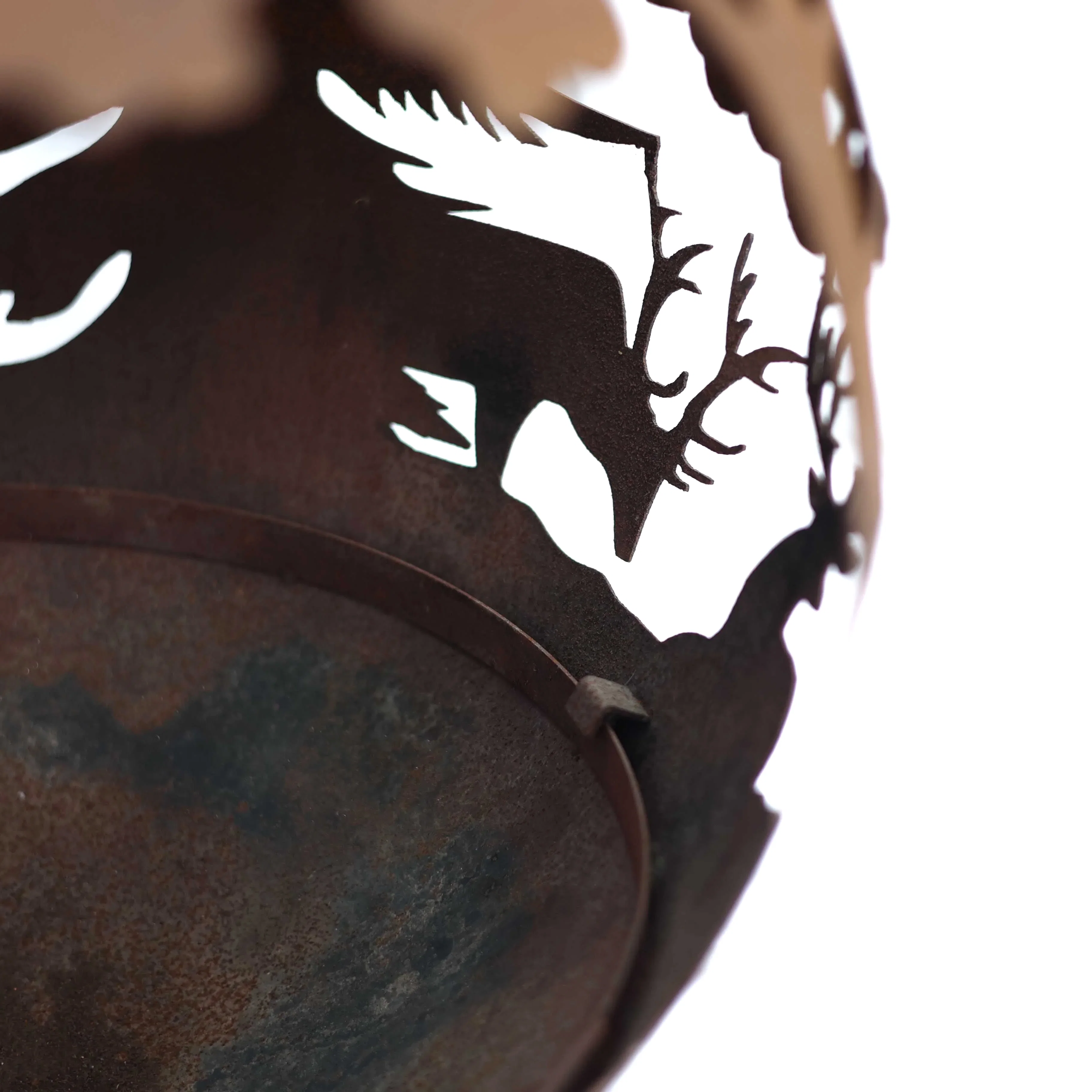 Molle Ateş Çukuru Lazer Kesim Corten