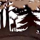 Molle Ateş Çukuru Lazer Kesim Corten